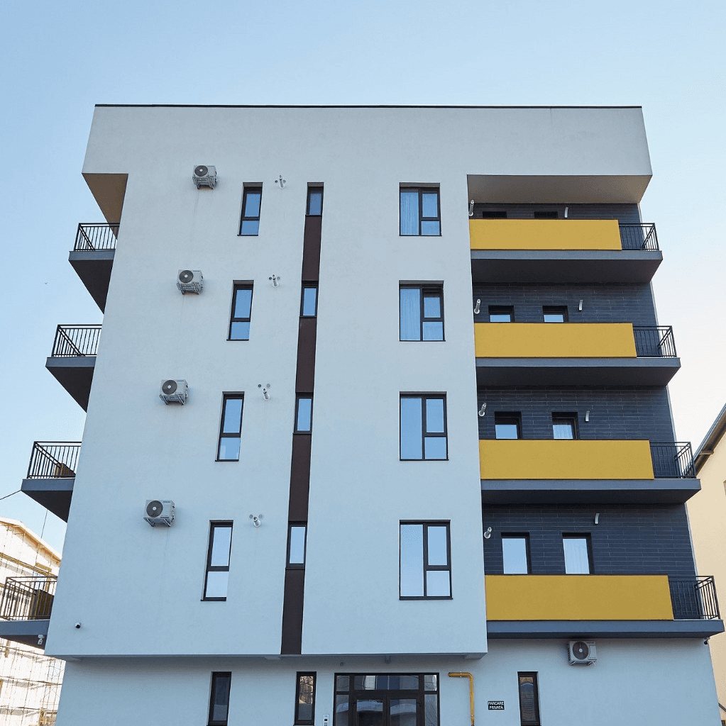 Visaj Residence — exterior de clădire contemporană